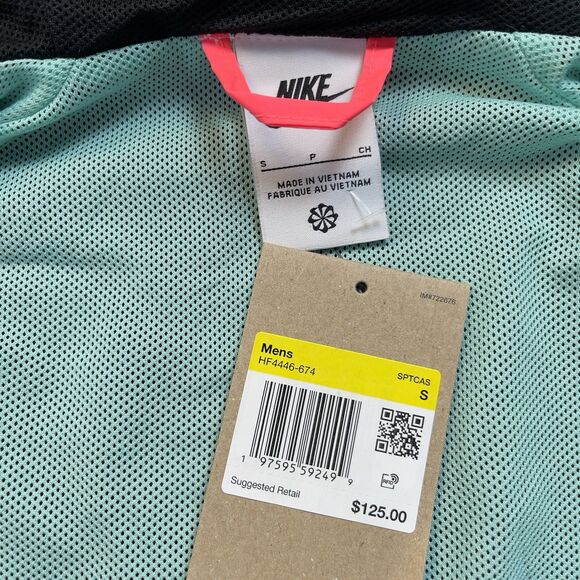 Nike Max Volume Windrunner Men Small Woven Lined Jacket Weatherman KD HF4446-674 - Picture 8 of 14